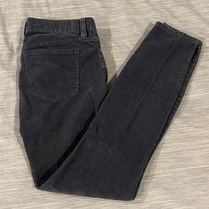 J. Crew Corduroy Grey Stretch Pants
